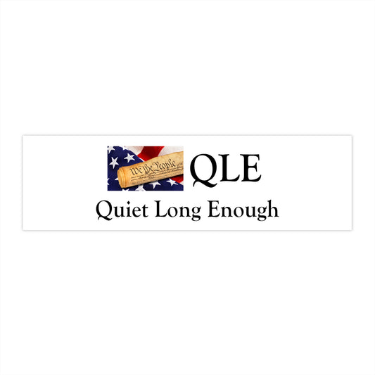 QLE Bumper Sticker