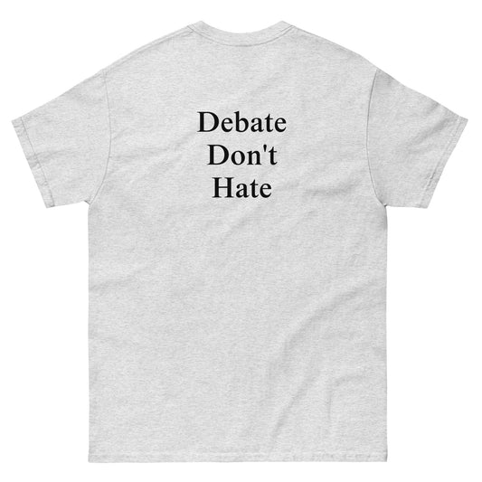 QLE Tee - Debate Don't Hate