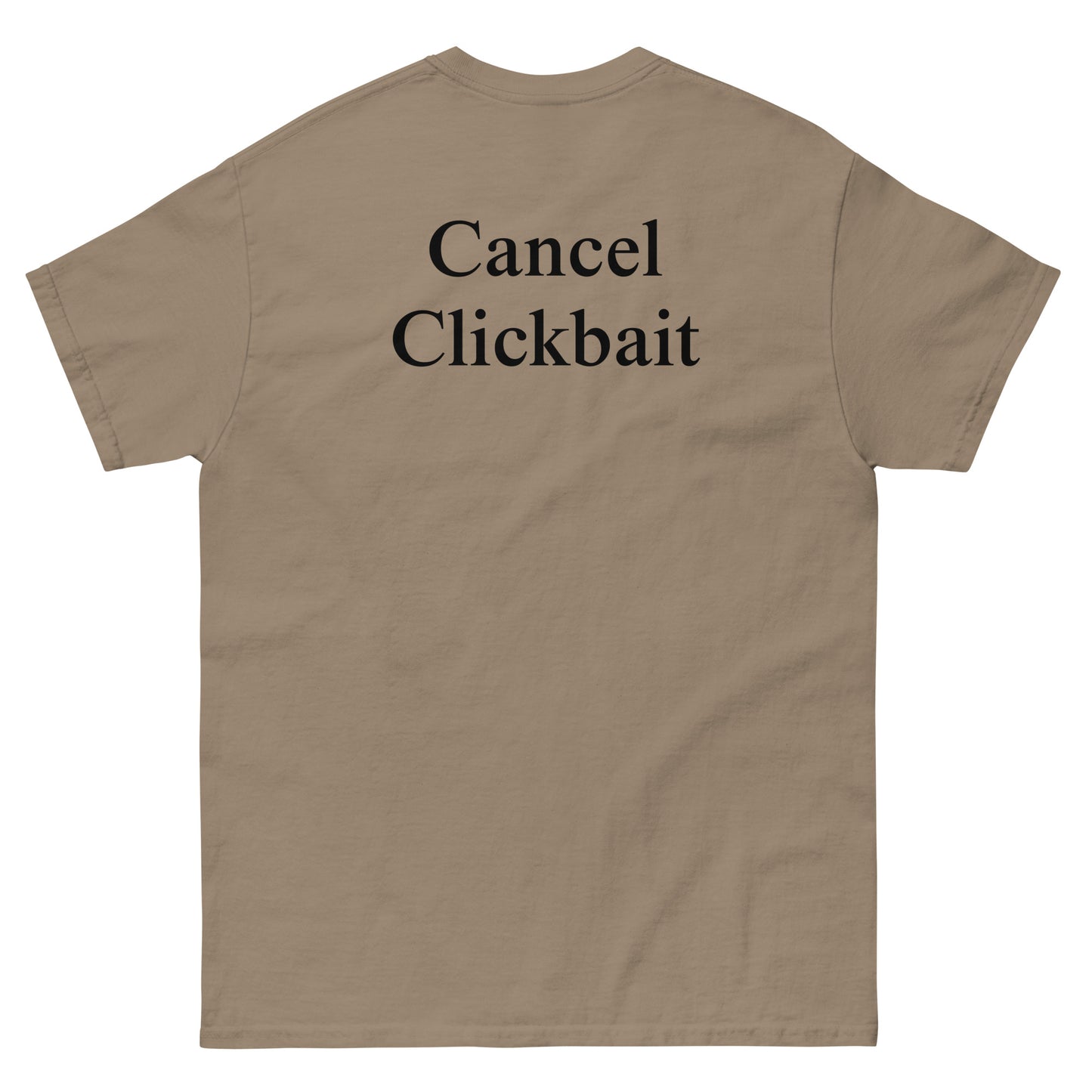 QLE Tee - Cancel Clickbait