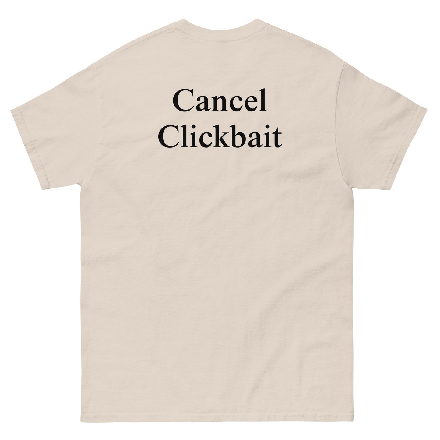 QLE Tee - Cancel Clickbait