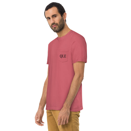 QLE garment-dyed pocket t-shirt